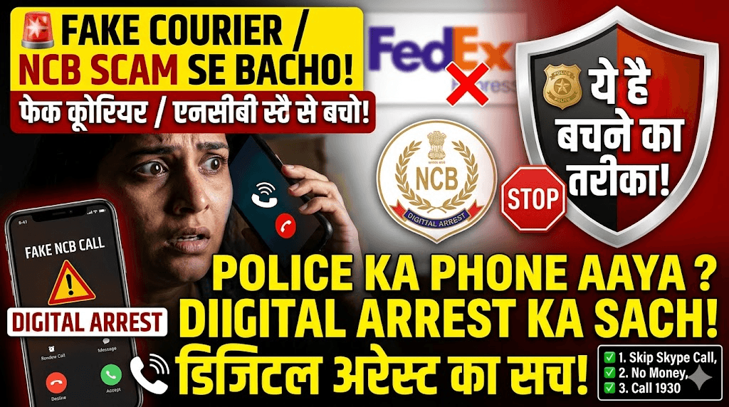 Fake Courier Scam India 2026