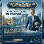 General Manager Civil Execution Recruitment 2026