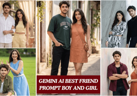 5 Best Viral Gemini AI Best Friend Prompts Boy and Girl 2026 🔥 | AI Photo Editing Prompts for Instagram & Pinterest