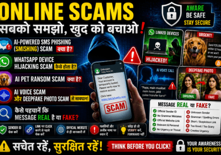 Latest Online Scam Alert 2026: AI, WhatsApp aur SMS Fraud Se Kaise Bache?