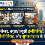 Kaizen Infracon Recruitment 2026