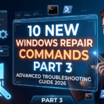 10 New Windows Repair Commands