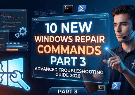 10 New Windows Repair Commands