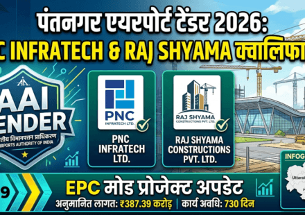 Pantnagar Airport EPC Tender 2026: AAI Technical Evaluation & Qualified Bidders