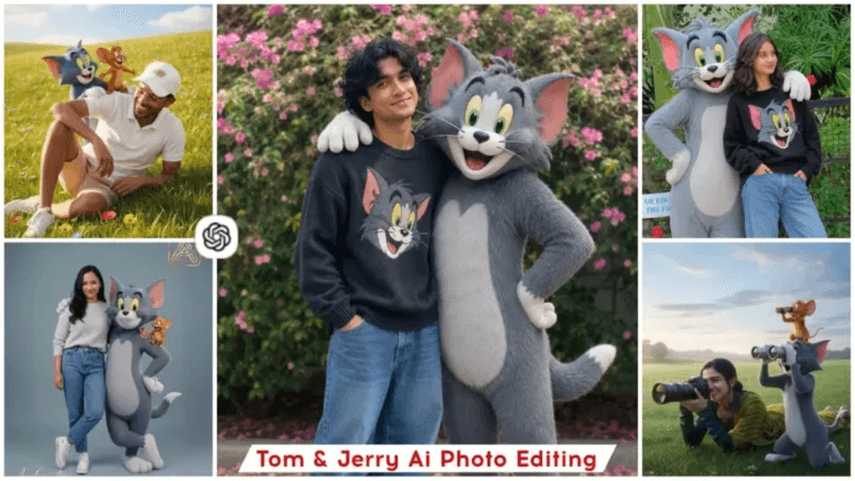 Google Gemini Tom And Jerry AI Photo