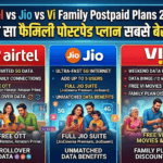 Airtel vs Jio vs Vi Family Postpaid Plans 2026