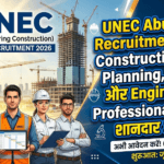 UNEC Abu Dhabi Recruitment 2026: Construction, HSE, Planning, QA/QC