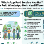 WhatsApp Paid Service Kya Hai? Free Aur Paid WhatsApp Mein Kya Difference Hai?