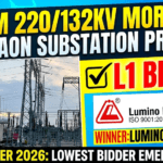Assam 220/132KV Morigaon Substation Transmission Line Project Tender 2026: Lumino Industries Emerges as L1 Bidder