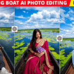 Trending AI Lake Boat Photo Editing Prompt 2026