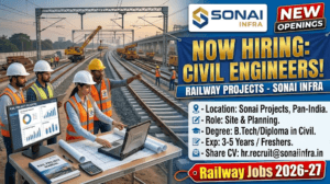 Sonai Infra Recruitment 2026