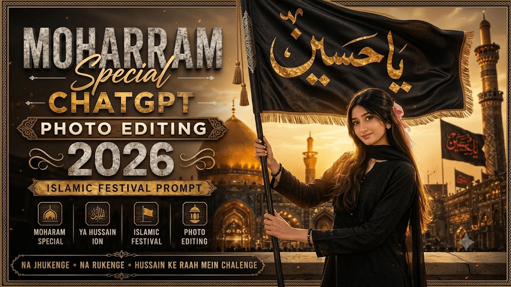 Muharram AI Photo Editing Prompt 2026: Create Emotional Islamic Festival Images with ChatGPT & Gemini AI