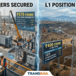 Transrail Secures ₹575 Crore Fresh Orders, Achieves ₹400 Crore L1 Position in Major T&D Projects