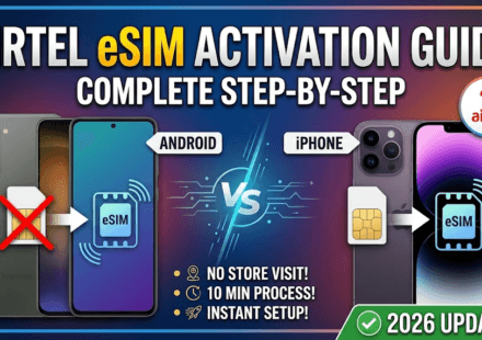 Airtel eSIM Activation Guide 2026: Complete Step-by-Step Process for Android & iPhone