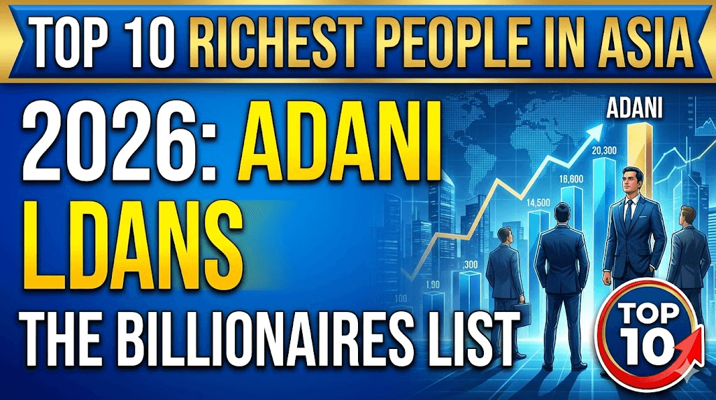 • Top 10 Richest People in India 2026