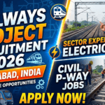 Railways Project Recruitment 2026
